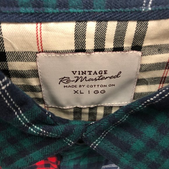 Cotton On Vintage Remastered Xl Rugged 